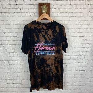 The Humans Strike Back Bleached T-Shirt